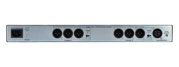 PS-702 2 CH RACK MOUNT POWER SUPPLY:  ENCORE TWO-CH ONE-AMP, (TWO-AMP PEAK),1RU RACK MOUNT,UNIVERSAL POWER